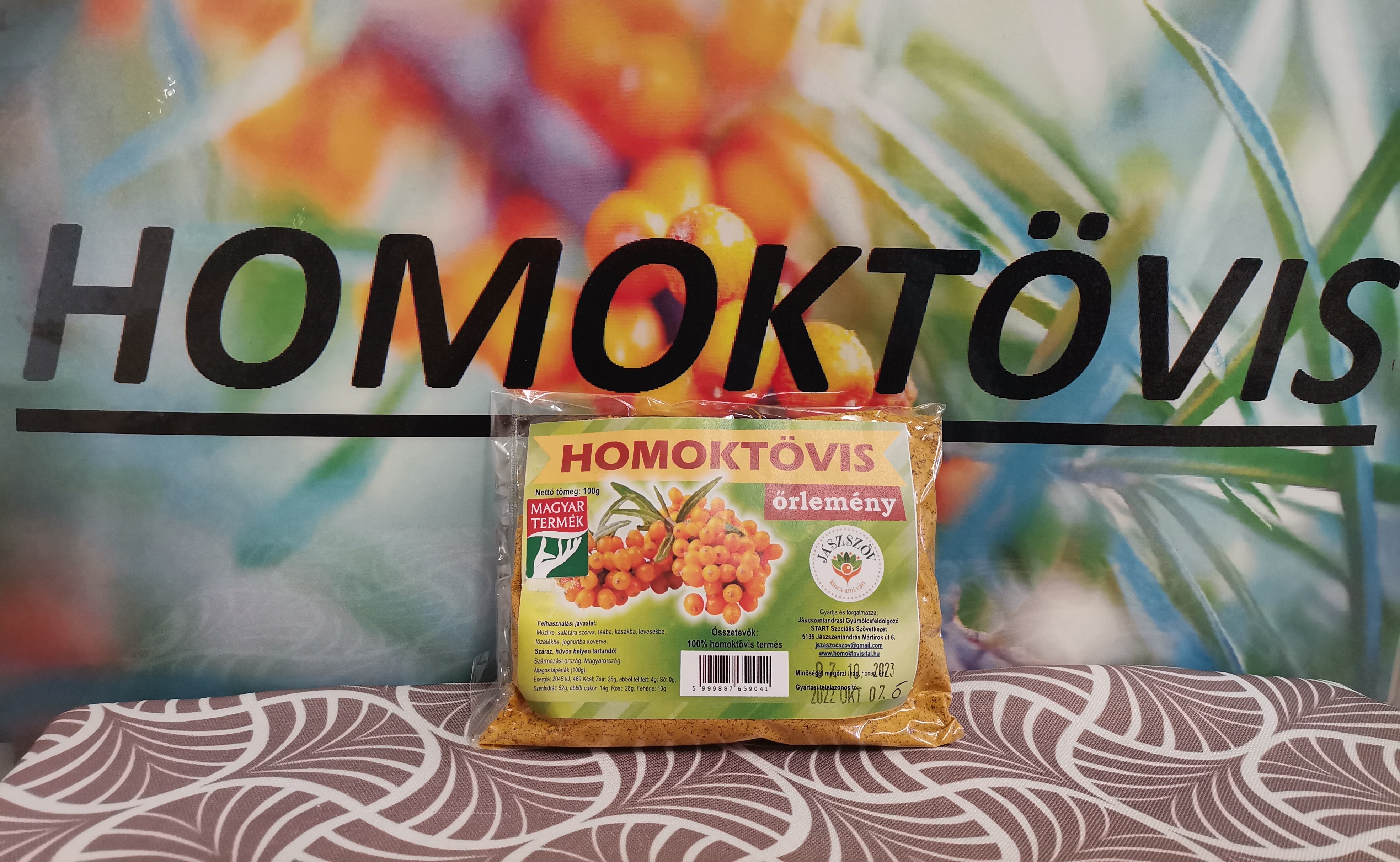 Homoktövis őrlemény 100 g